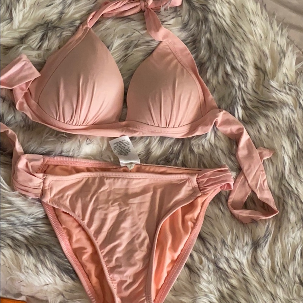 Pink bikini